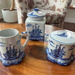 Set of 3 NEW Andrea by Sadek tea set